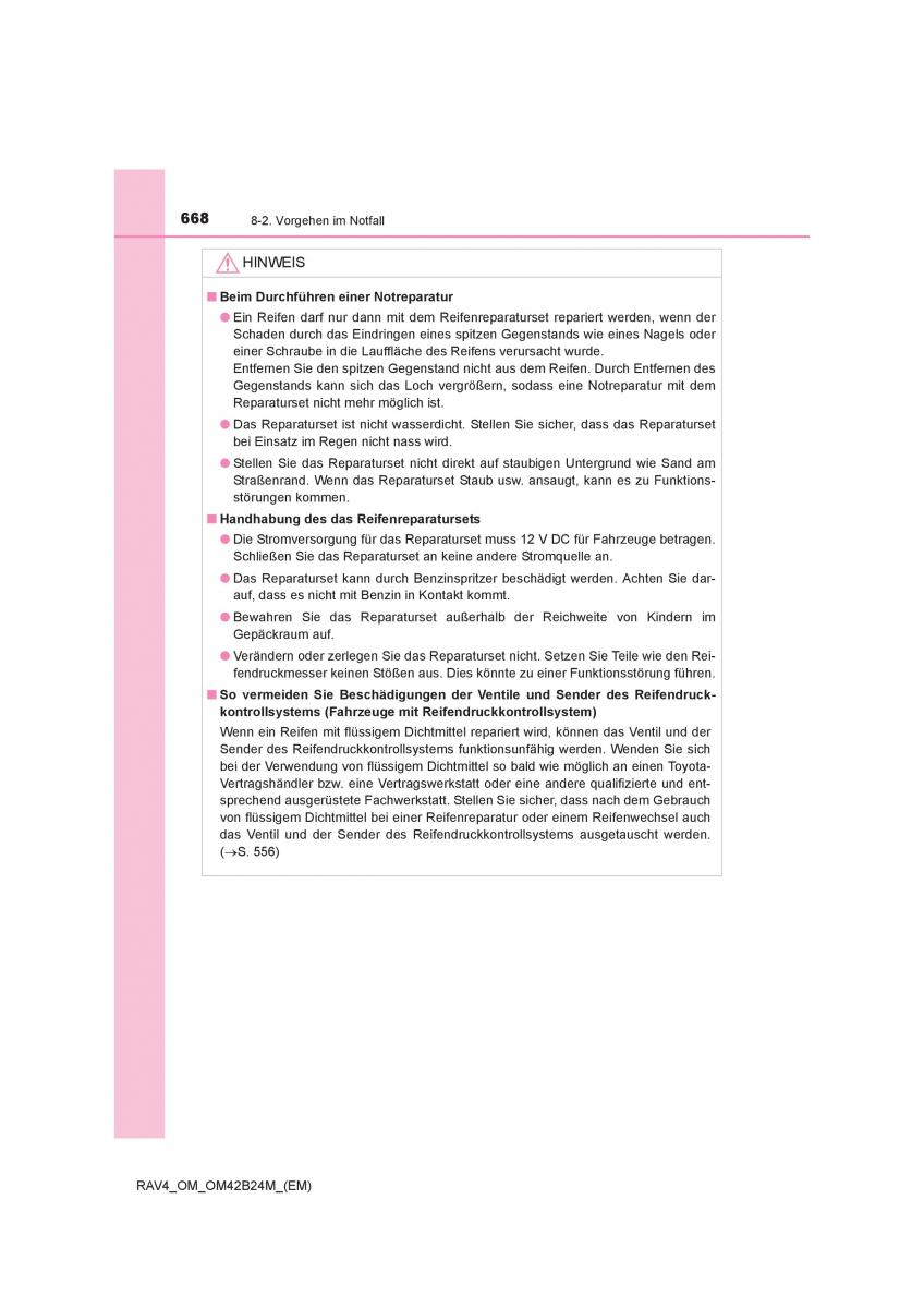 Toyota RAV4 IV 4 Handbuch / page 668