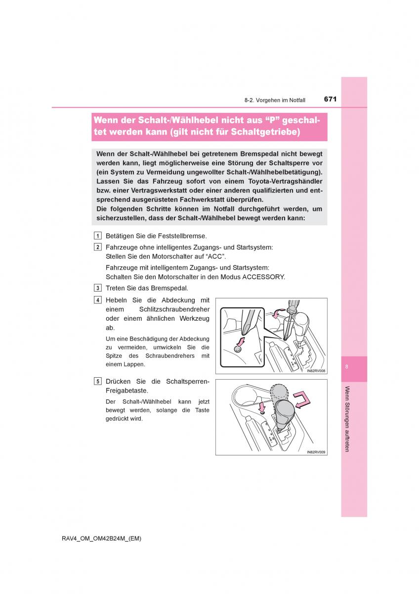 Toyota RAV4 IV 4 Handbuch / page 671