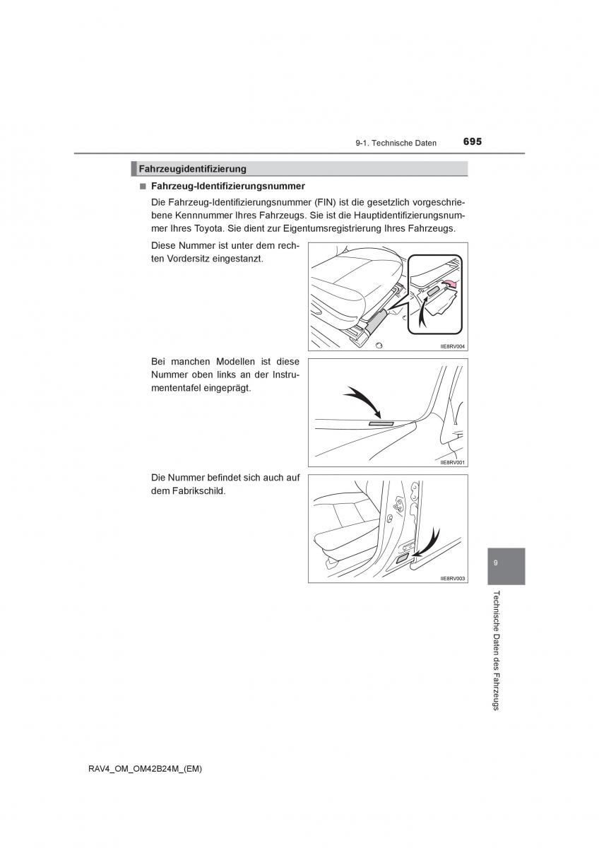 Toyota RAV4 IV 4 Handbuch / page 695