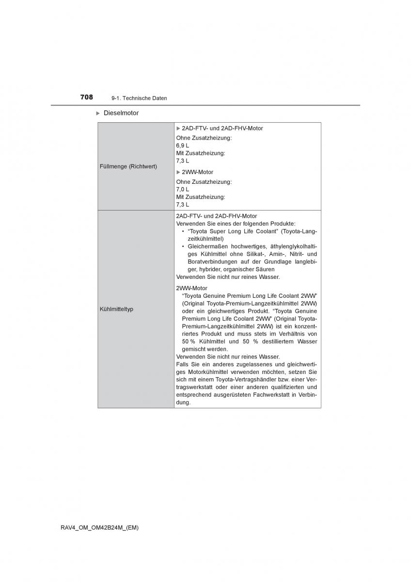 Toyota RAV4 IV 4 Handbuch / page 708