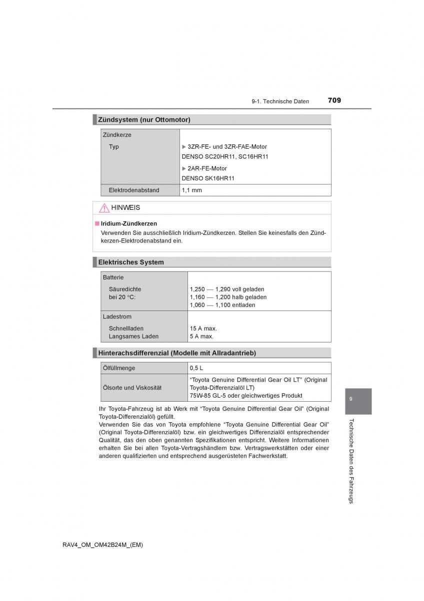 Toyota RAV4 IV 4 Handbuch / page 709