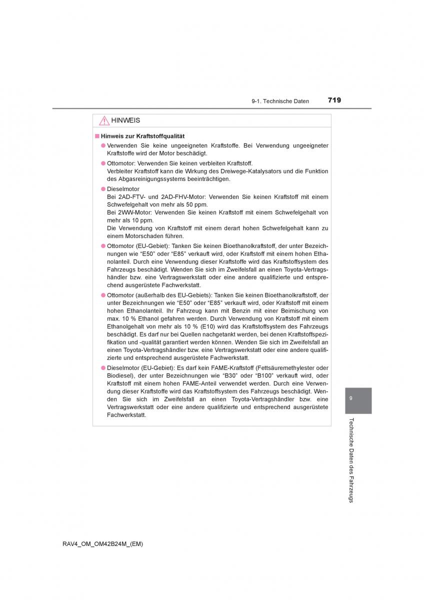 Toyota RAV4 IV 4 Handbuch / page 719