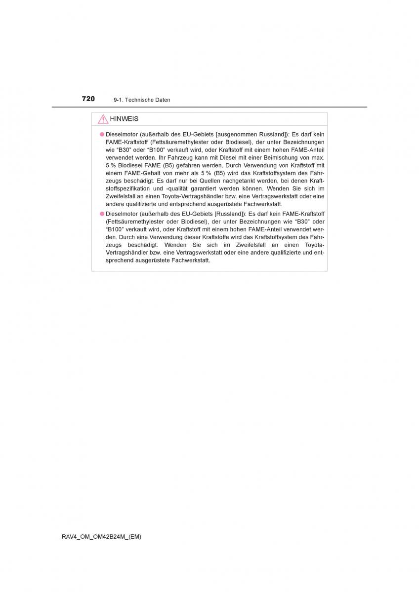 Toyota RAV4 IV 4 Handbuch / page 720