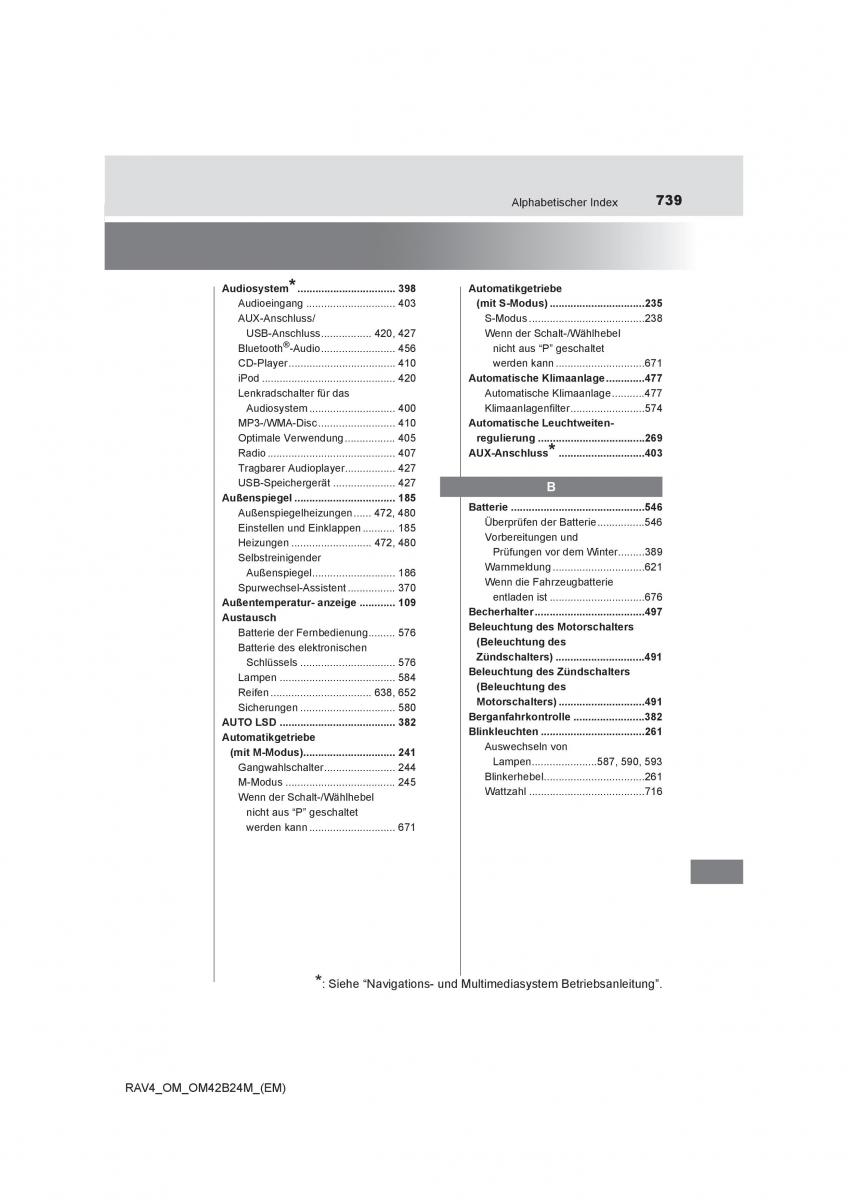 Toyota RAV4 IV 4 Handbuch / page 739