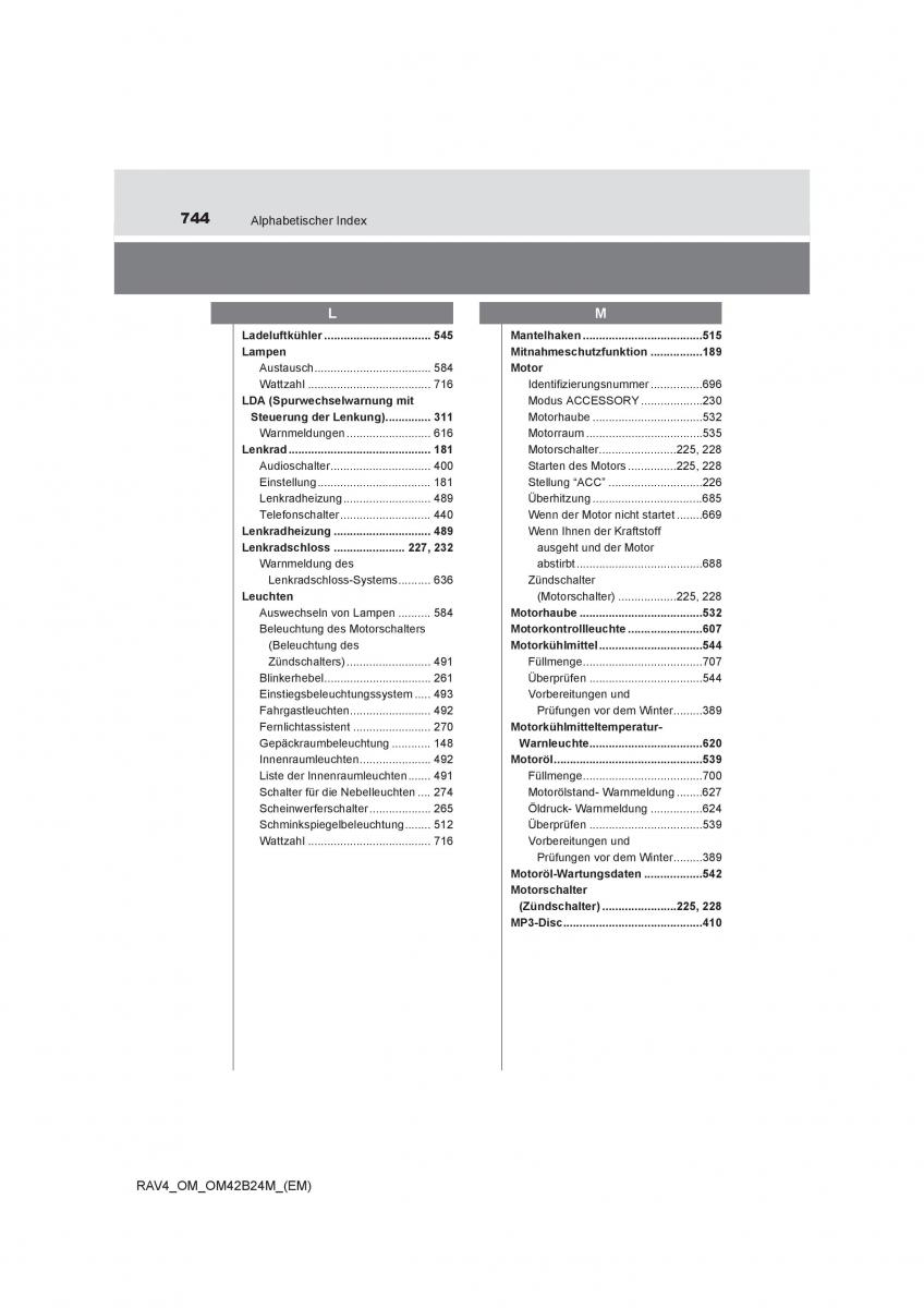 manual  Toyota RAV4 IV 4 Handbuch / page 744