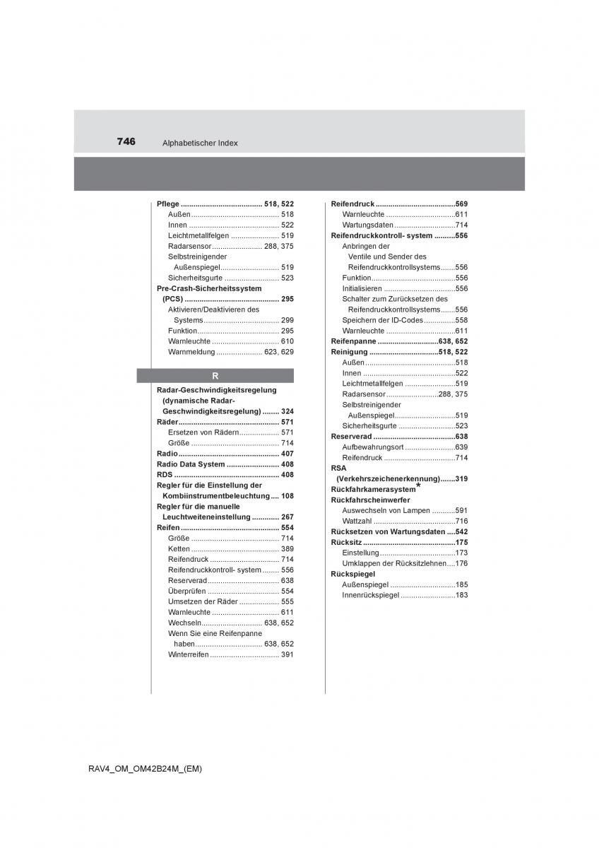 Toyota RAV4 IV 4 Handbuch / page 746