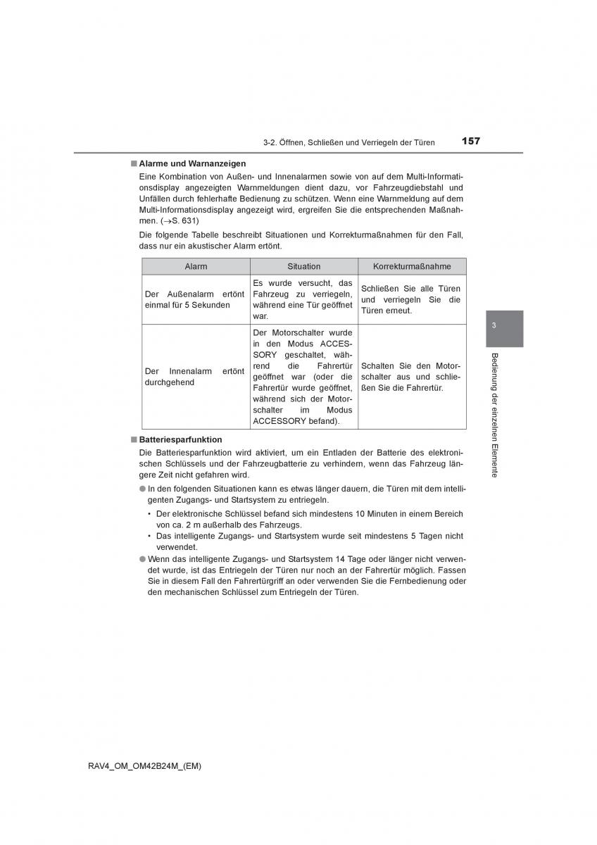 Toyota RAV4 IV 4 Handbuch / page 157