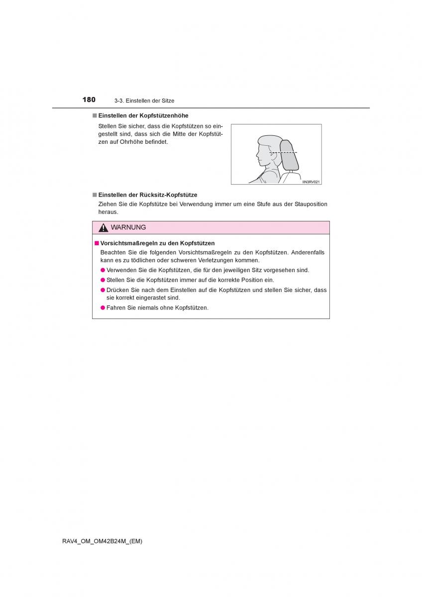 Toyota RAV4 IV 4 Handbuch / page 180
