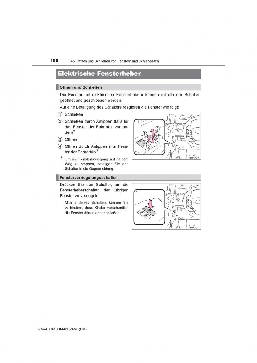 Toyota RAV4 IV 4 Handbuch / page 188
