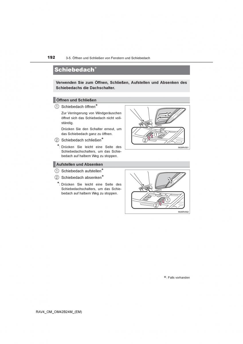 Toyota RAV4 IV 4 Handbuch / page 192