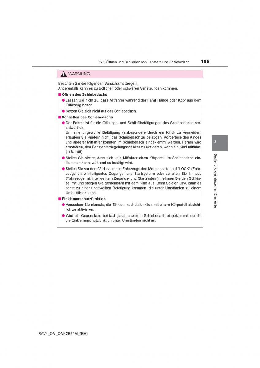 Toyota RAV4 IV 4 Handbuch / page 195