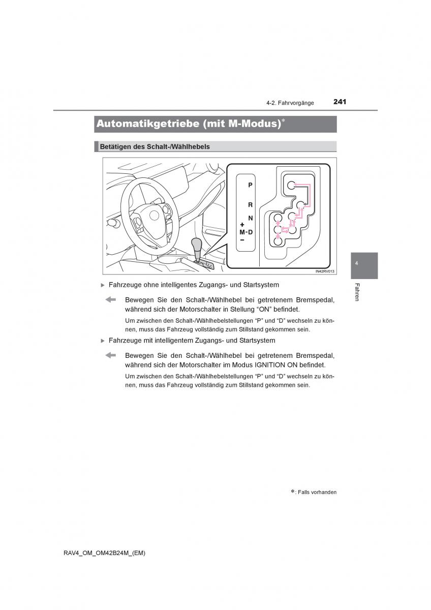 Toyota RAV4 IV 4 Handbuch / page 241