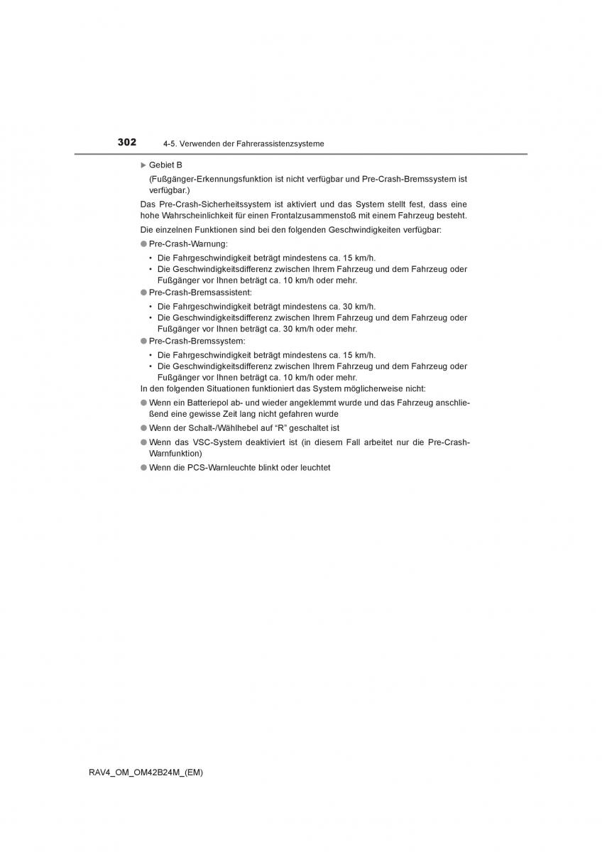 Toyota RAV4 IV 4 Handbuch / page 302
