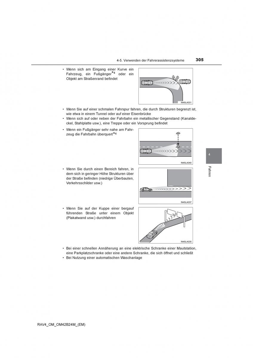 Toyota RAV4 IV 4 Handbuch / page 305