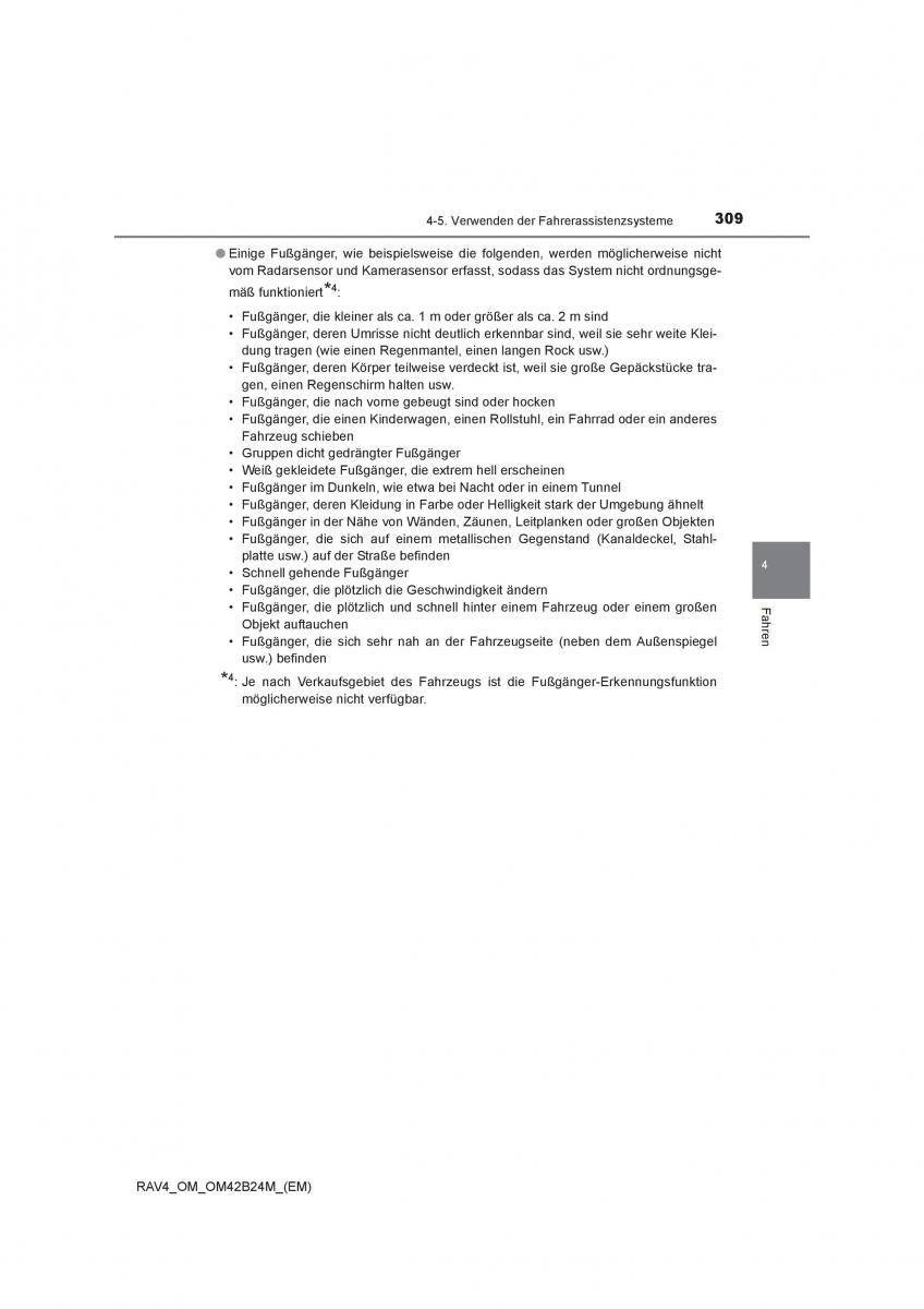 Toyota RAV4 IV 4 Handbuch / page 309