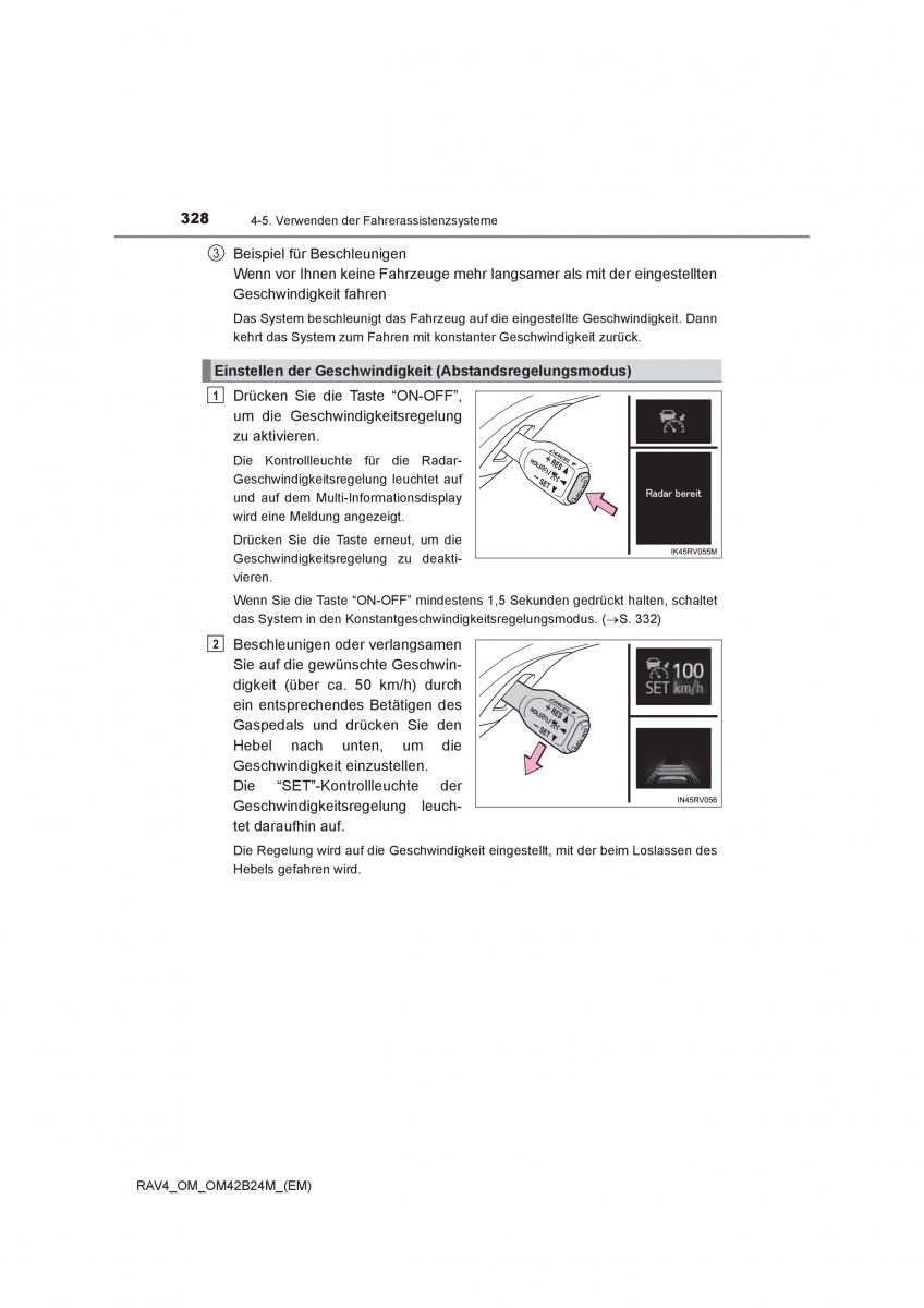 Toyota RAV4 IV 4 Handbuch / page 328