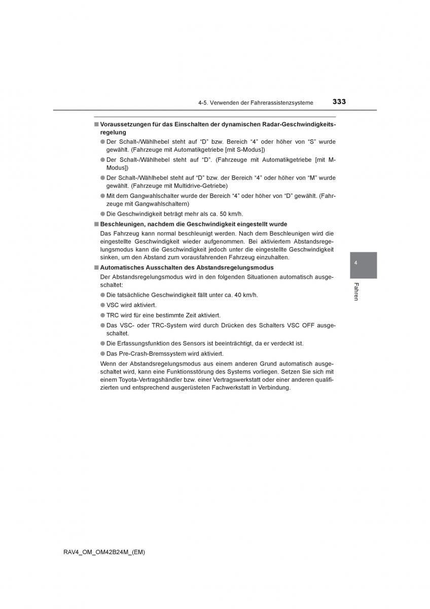 Toyota RAV4 IV 4 Handbuch / page 333