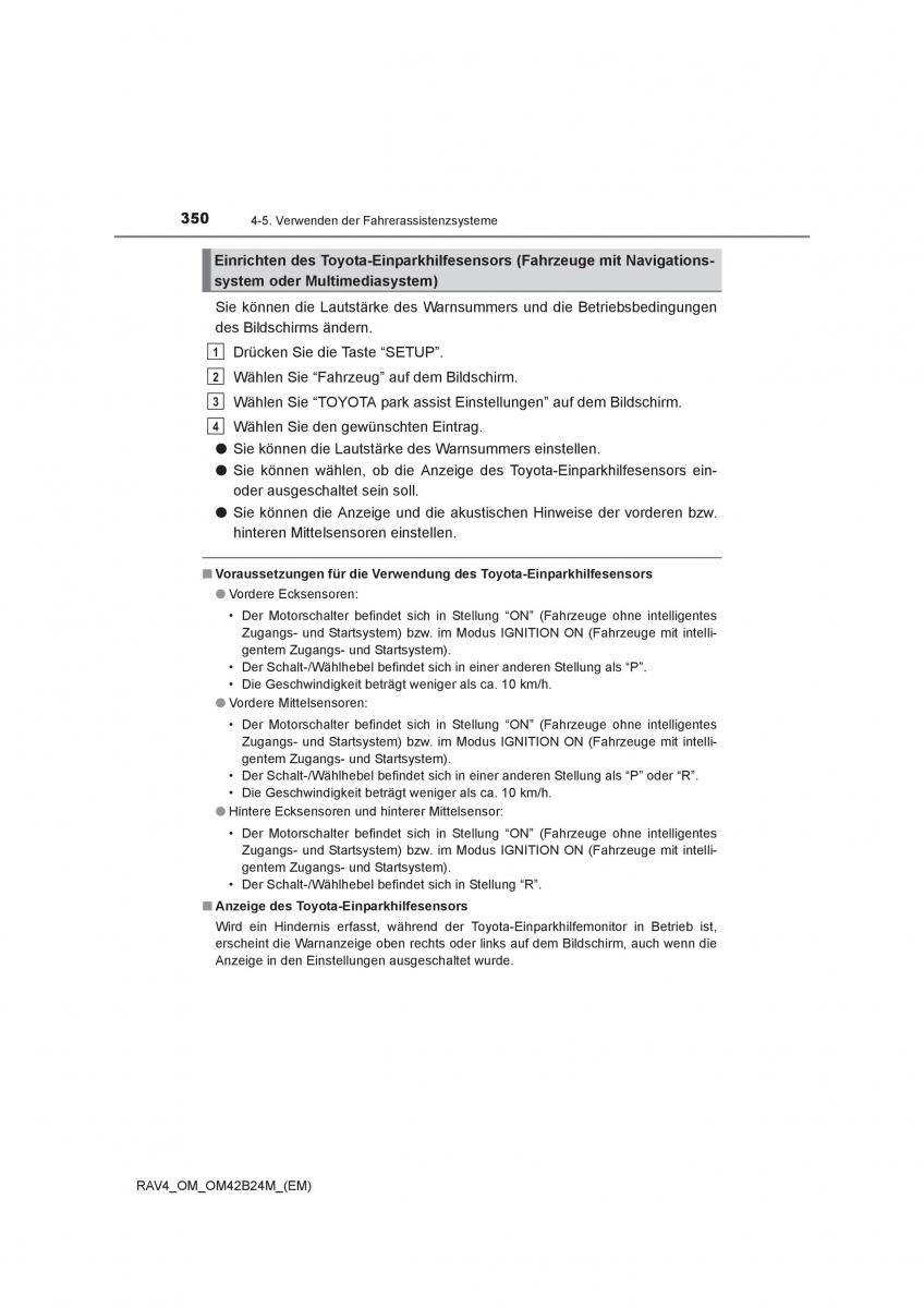 Toyota RAV4 IV 4 Handbuch / page 350