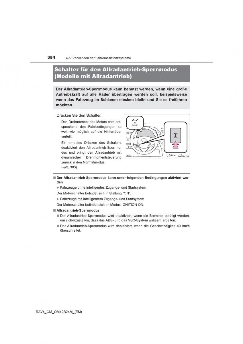 Toyota RAV4 IV 4 Handbuch / page 354