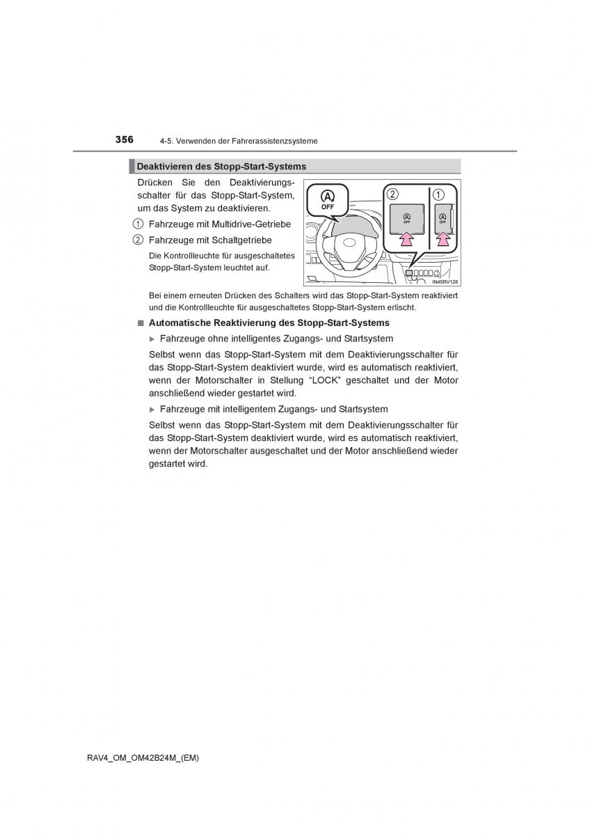 Toyota RAV4 IV 4 Handbuch / page 356