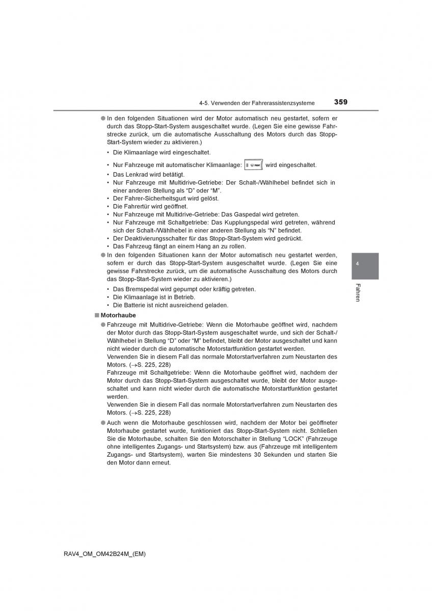 Toyota RAV4 IV 4 Handbuch / page 359