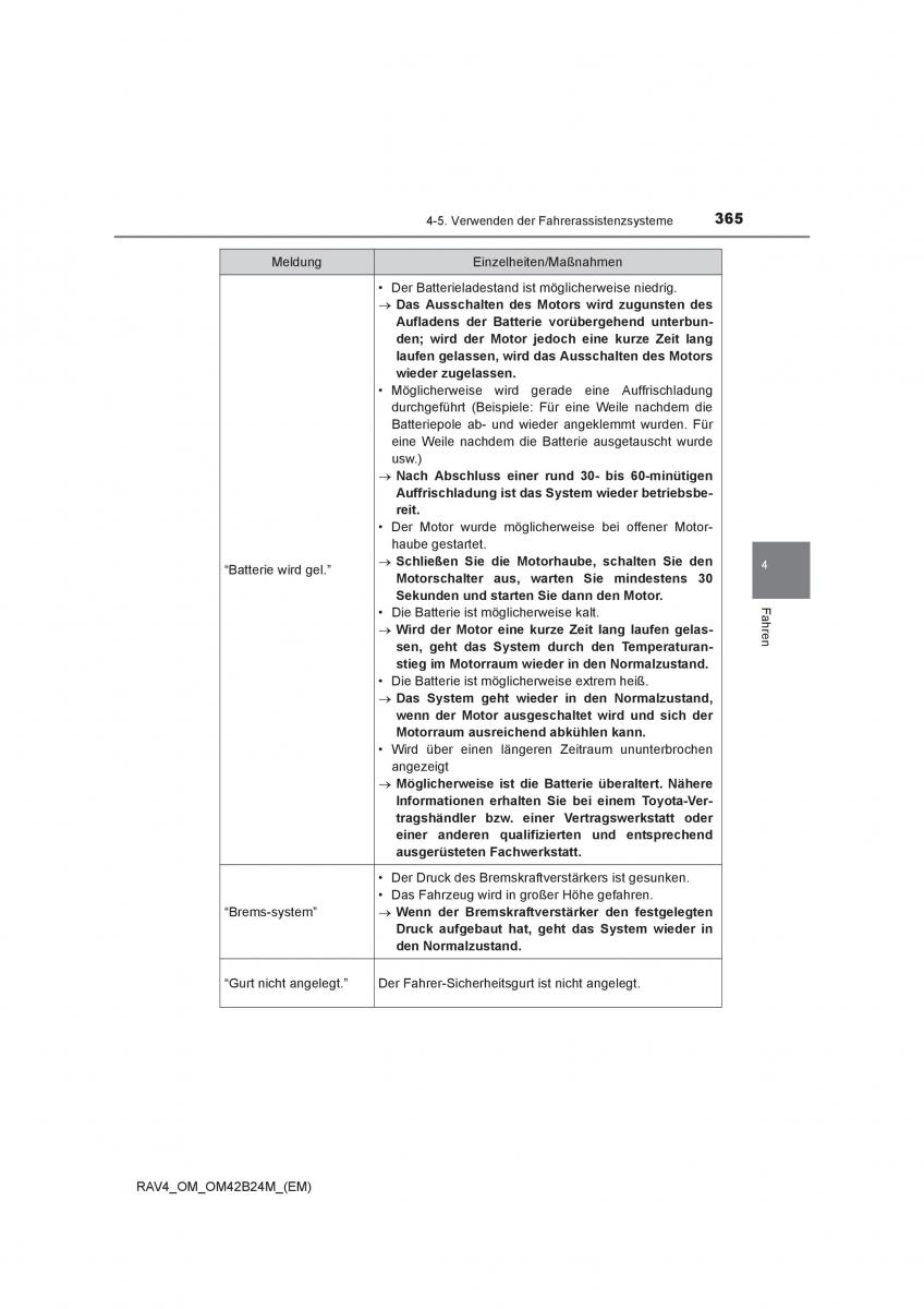 Toyota RAV4 IV 4 Handbuch / page 365