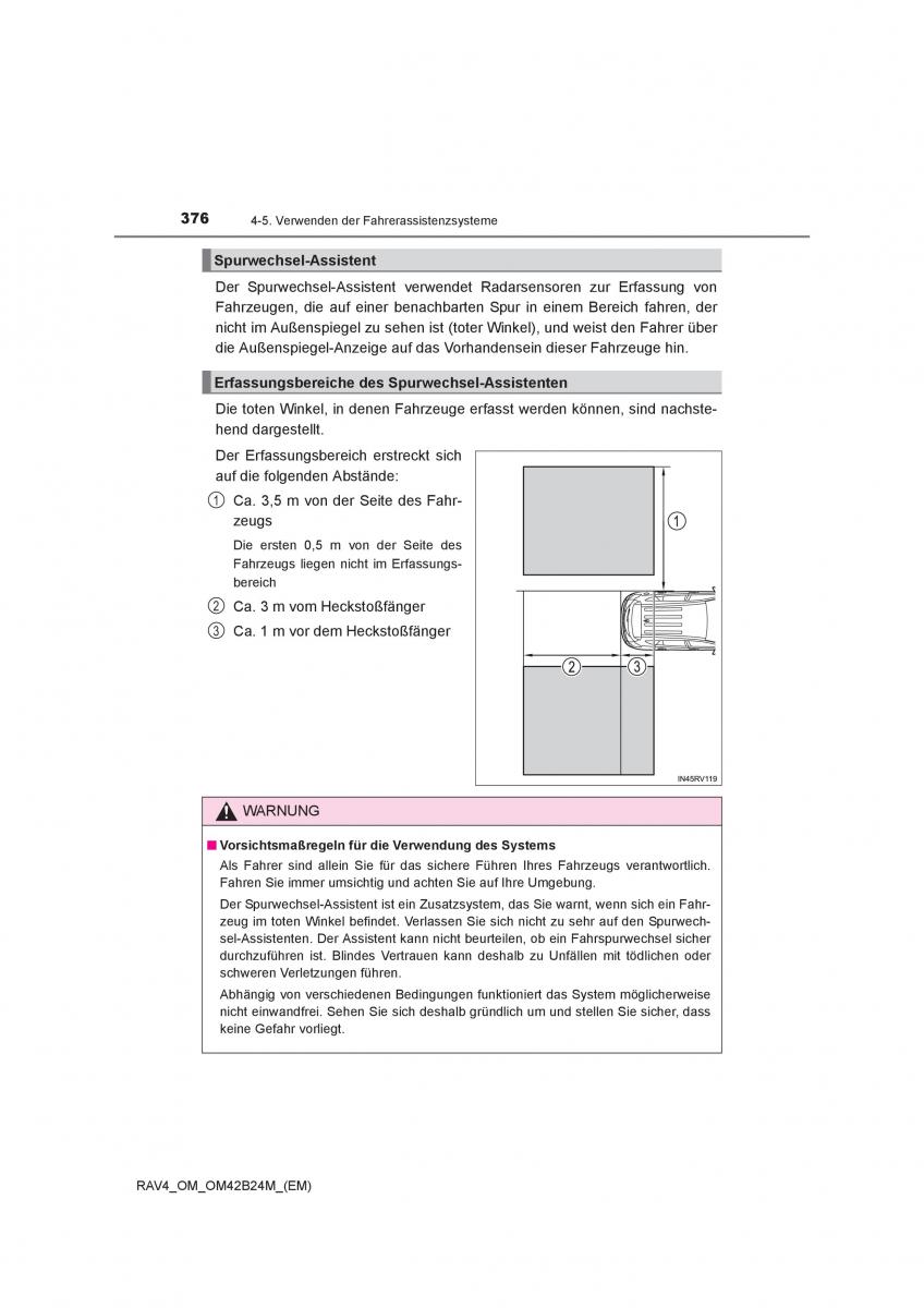 Toyota RAV4 IV 4 Handbuch / page 376