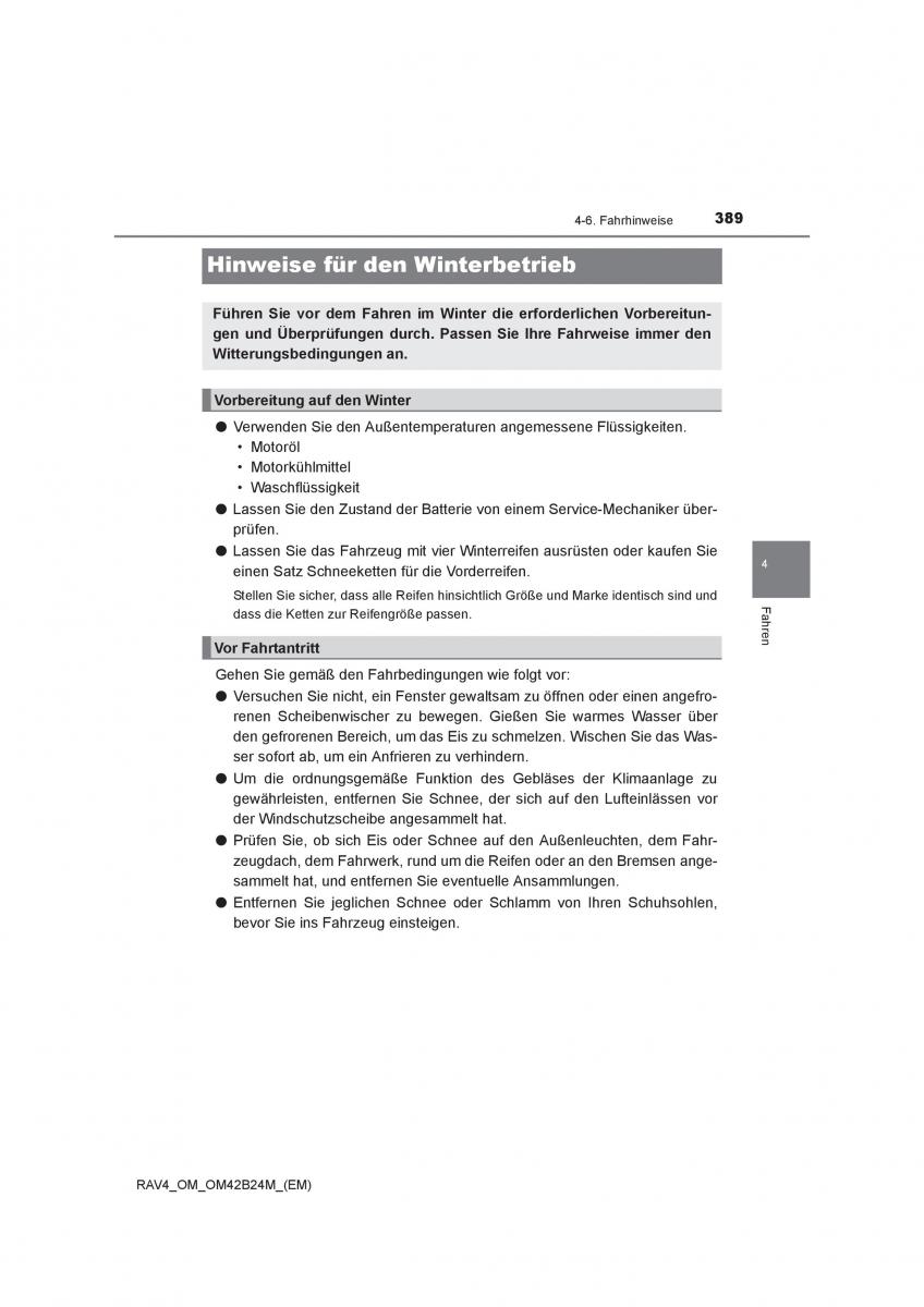 Toyota RAV4 IV 4 Handbuch / page 389