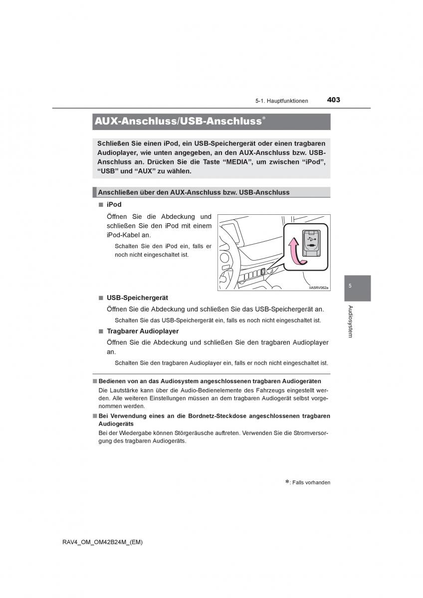 Toyota RAV4 IV 4 Handbuch / page 403