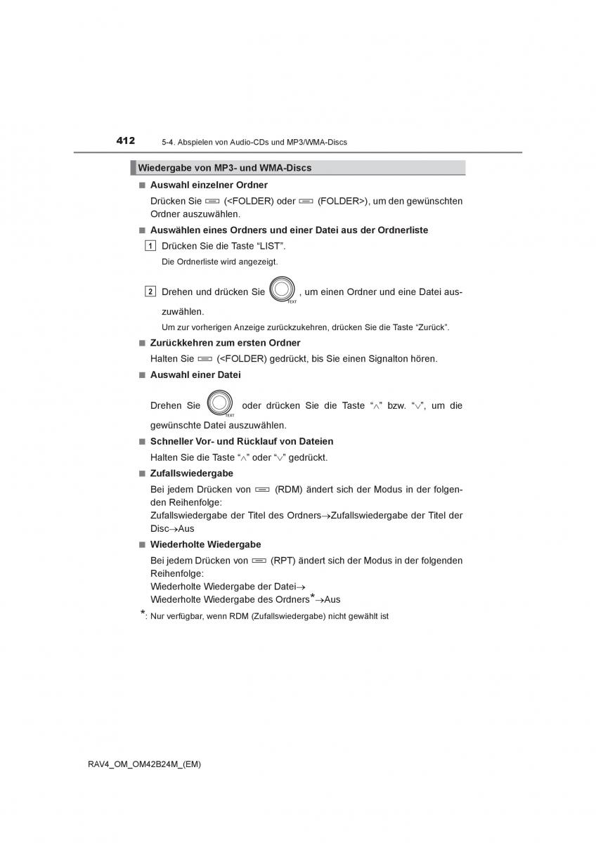 Toyota RAV4 IV 4 Handbuch / page 412