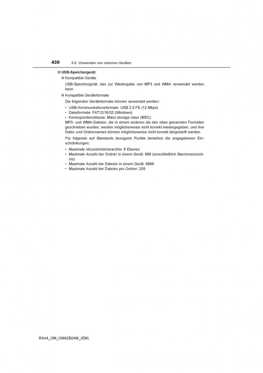 Toyota RAV4 IV 4 Handbuch / page 430