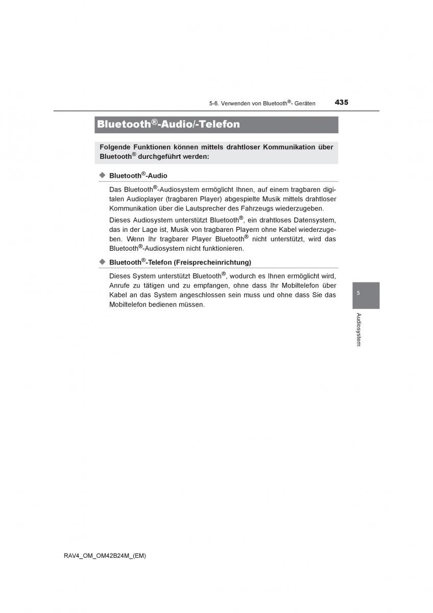 Toyota RAV4 IV 4 Handbuch / page 435
