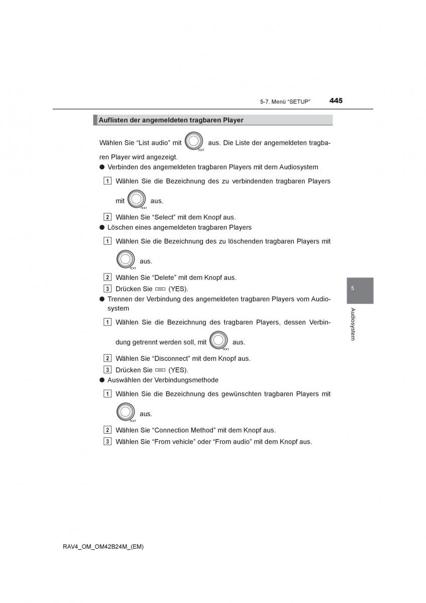 Toyota RAV4 IV 4 Handbuch / page 445