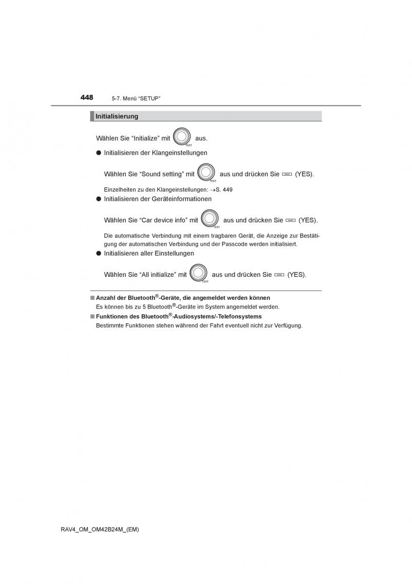 Toyota RAV4 IV 4 Handbuch / page 448