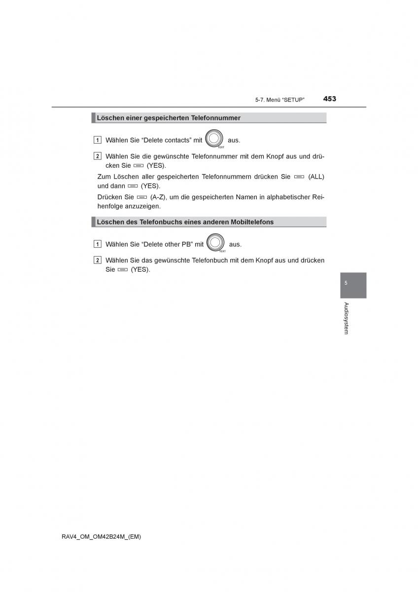 Toyota RAV4 IV 4 Handbuch / page 453