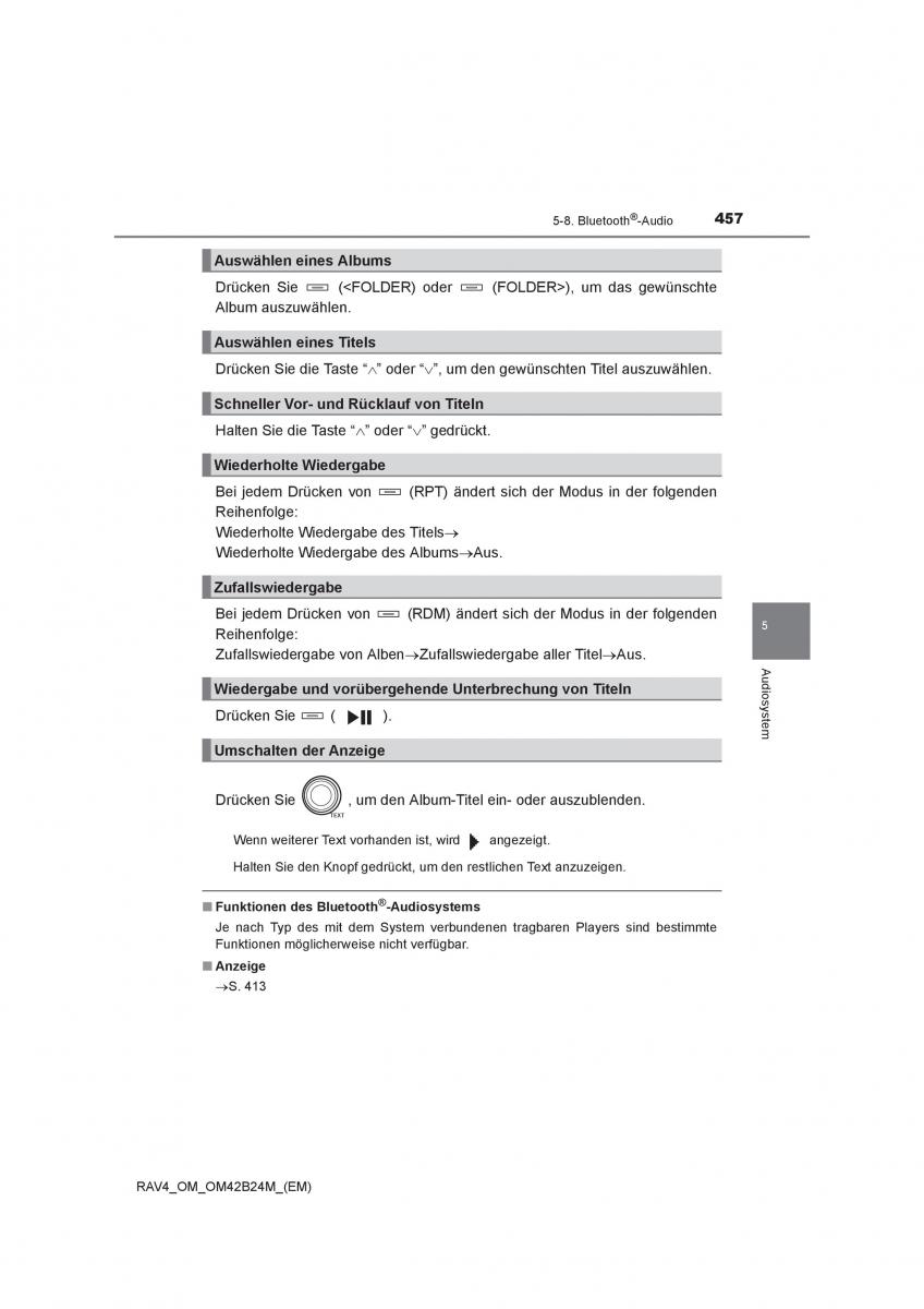 Toyota RAV4 IV 4 Handbuch / page 457
