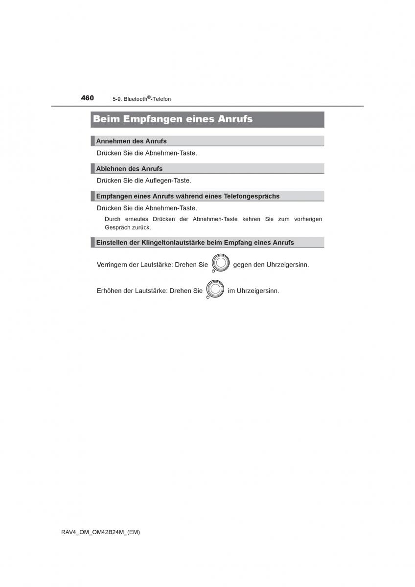 Toyota RAV4 IV 4 Handbuch / page 460