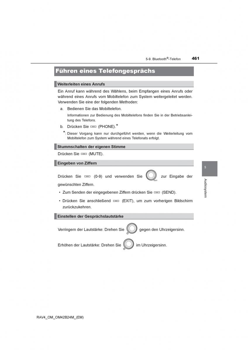 Toyota RAV4 IV 4 Handbuch / page 461