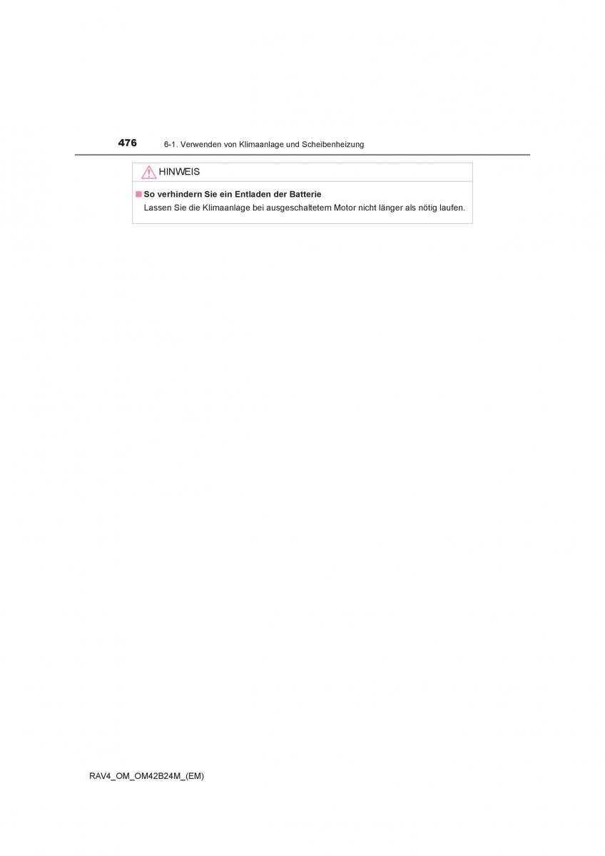 Toyota RAV4 IV 4 Handbuch / page 476