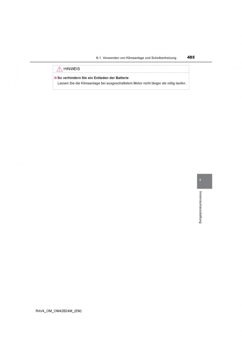Toyota RAV4 IV 4 Handbuch / page 485