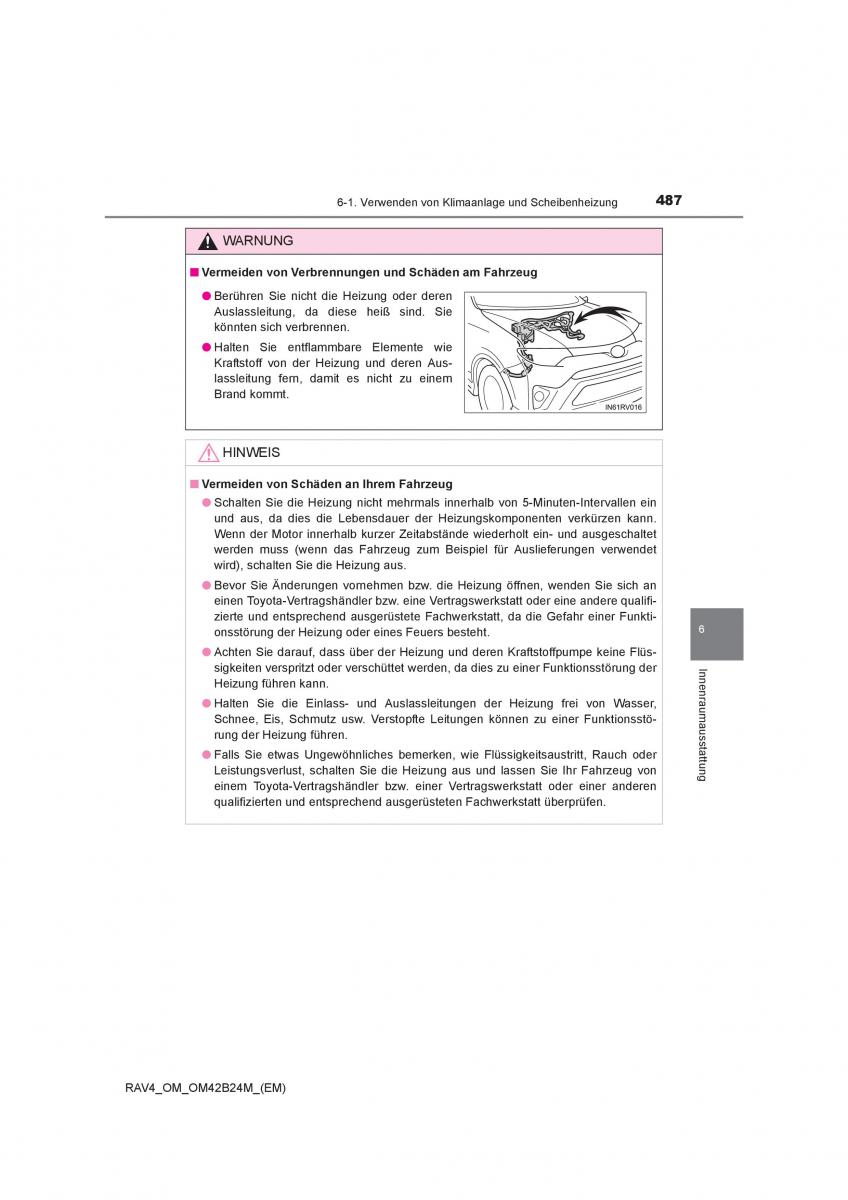 Toyota RAV4 IV 4 Handbuch / page 487