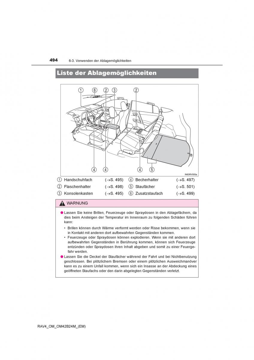 Toyota RAV4 IV 4 Handbuch / page 494