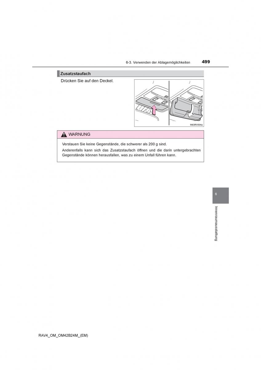 Toyota RAV4 IV 4 Handbuch / page 499