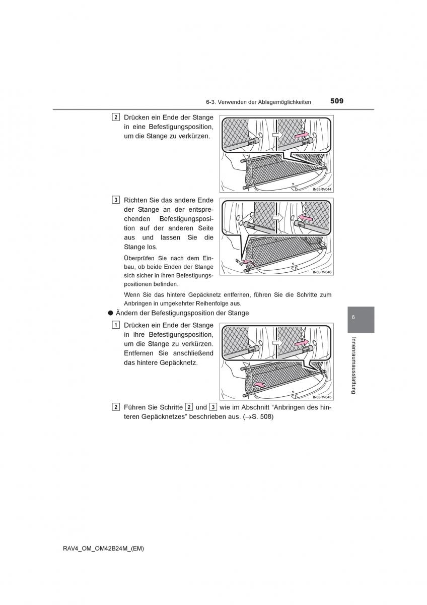 Toyota RAV4 IV 4 Handbuch / page 509