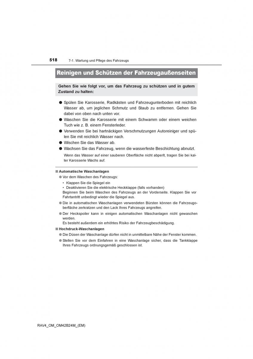 Toyota RAV4 IV 4 Handbuch / page 518