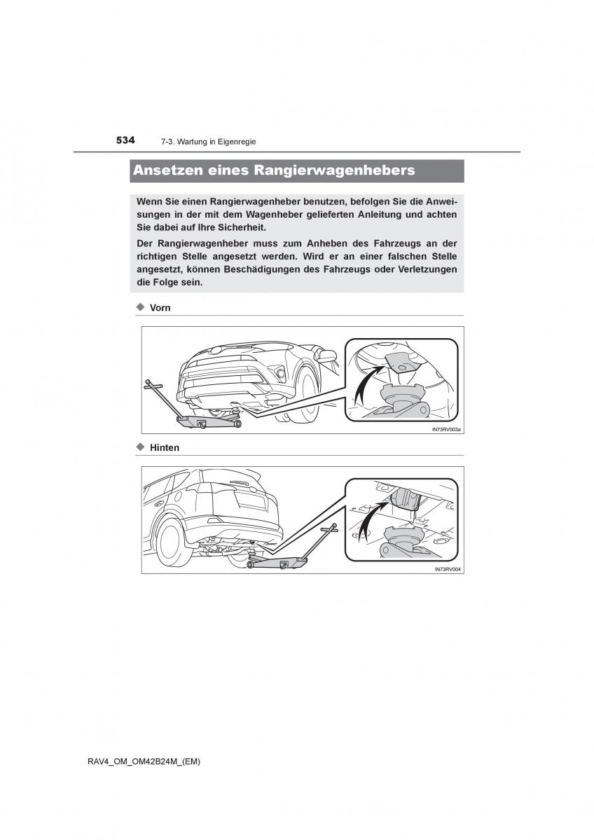 Toyota RAV4 IV 4 Handbuch / page 534