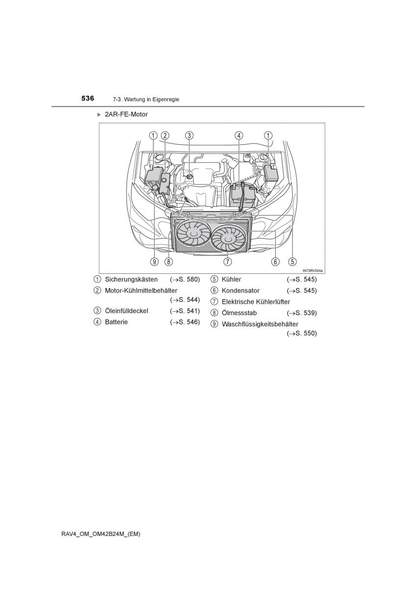 Toyota RAV4 IV 4 Handbuch / page 536