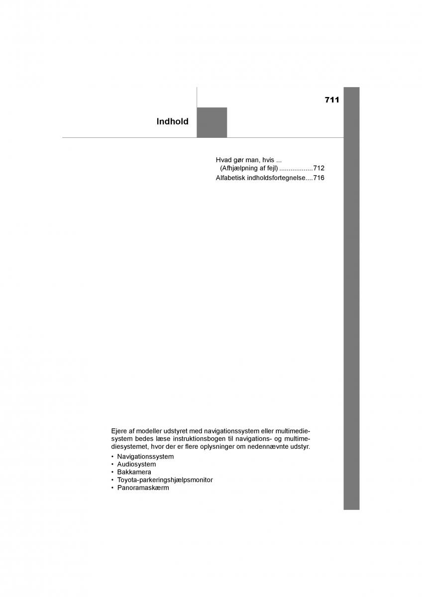 Toyota RAV4 IV 4 Bilens instruktionsbog / page 711