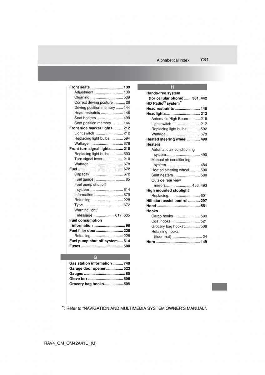 Toyota RAV4 IV 4 owners manual / page 731
