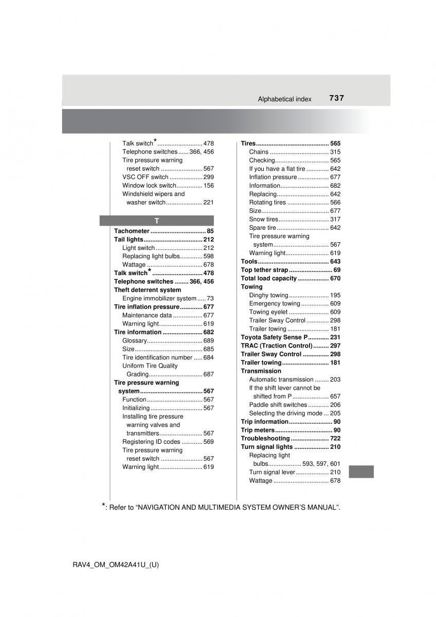 manual  Toyota RAV4 IV 4 owners manual / page 737